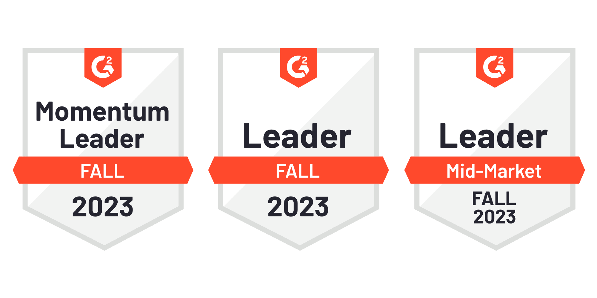 Badges rewarded to Credly Acclaim in G2 fall 2023 report
